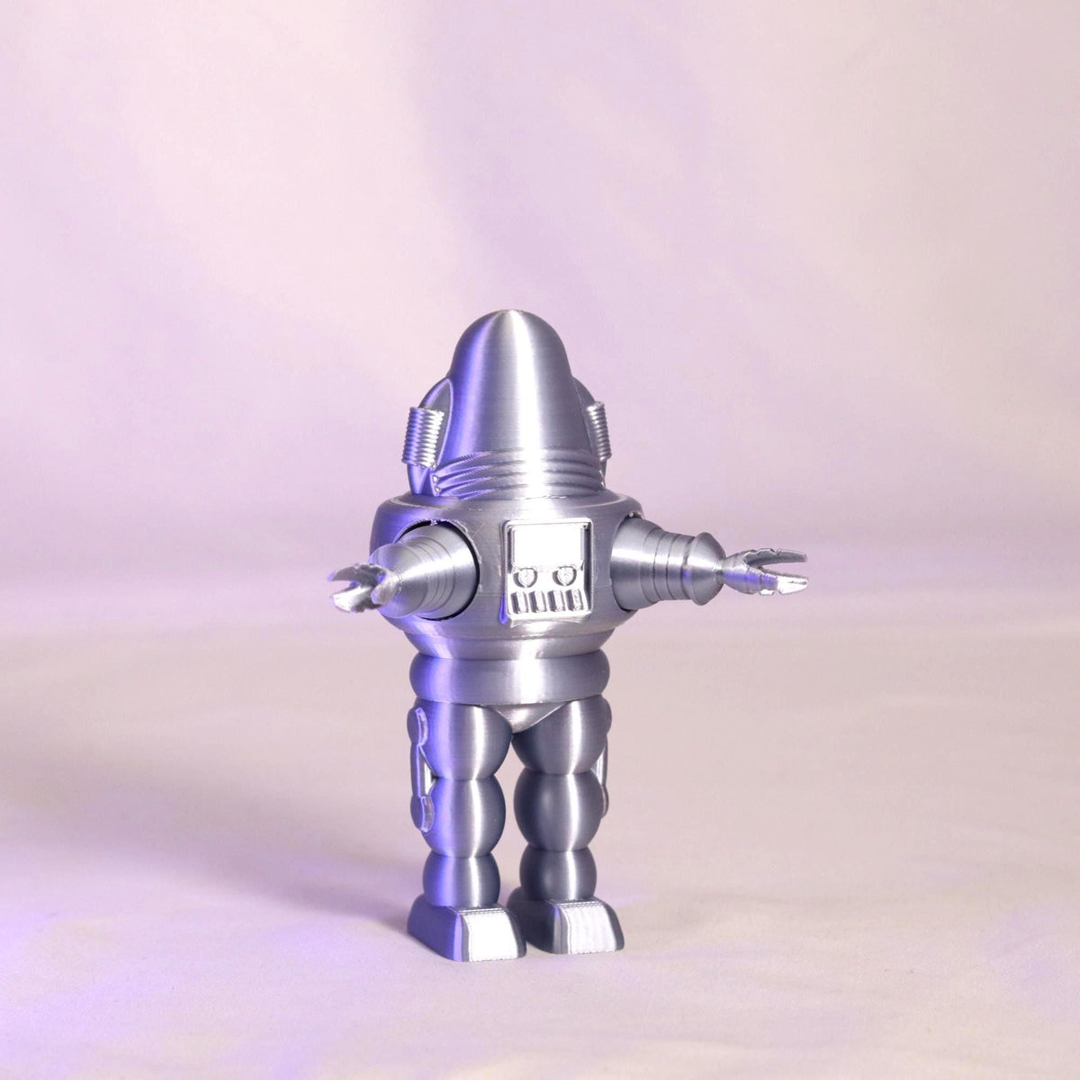 Robby the Robot Retro Robot Figure Sci Fi Desk Decor Collectible Display