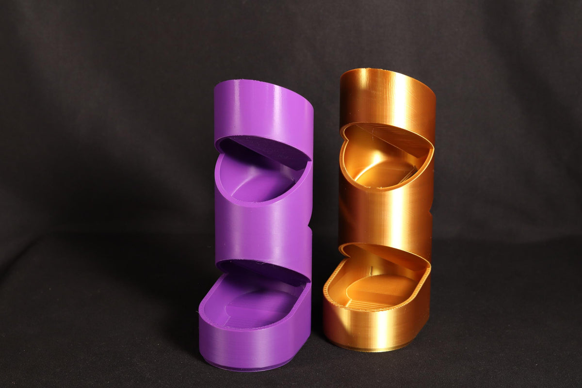 Spiral Dice Tower, 3D Printed RPG Gaming Accessory