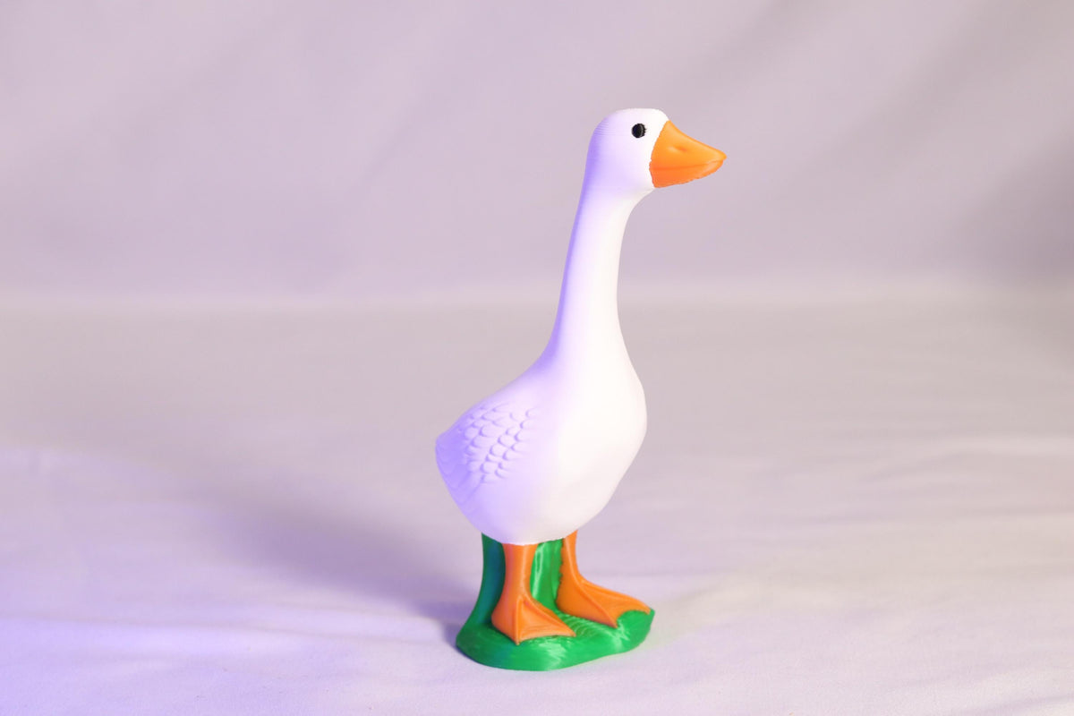 Desk Goose Sculpture Animal Decor Office Gift Home Display
