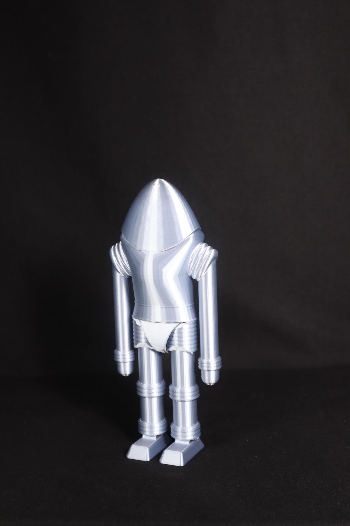 Earth vs the Flying Saucers Robot Figure Retro Sci Fi Movie Collectible