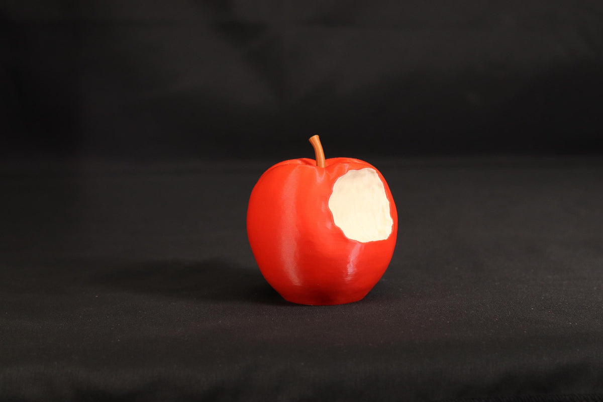 Bitten Apple Decor Fairy Tale Display Halloween Shelf Decoration