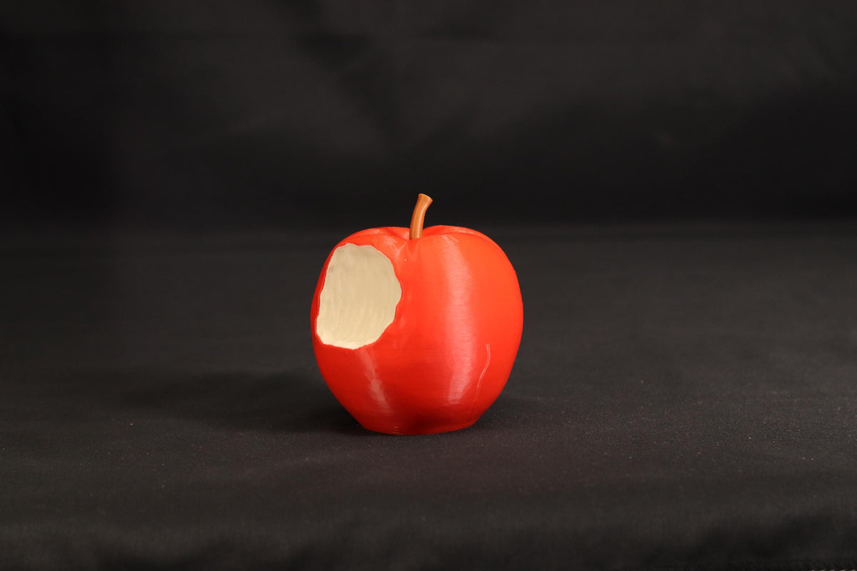 Bitten Apple Decor Fairy Tale Display Halloween Shelf Decoration