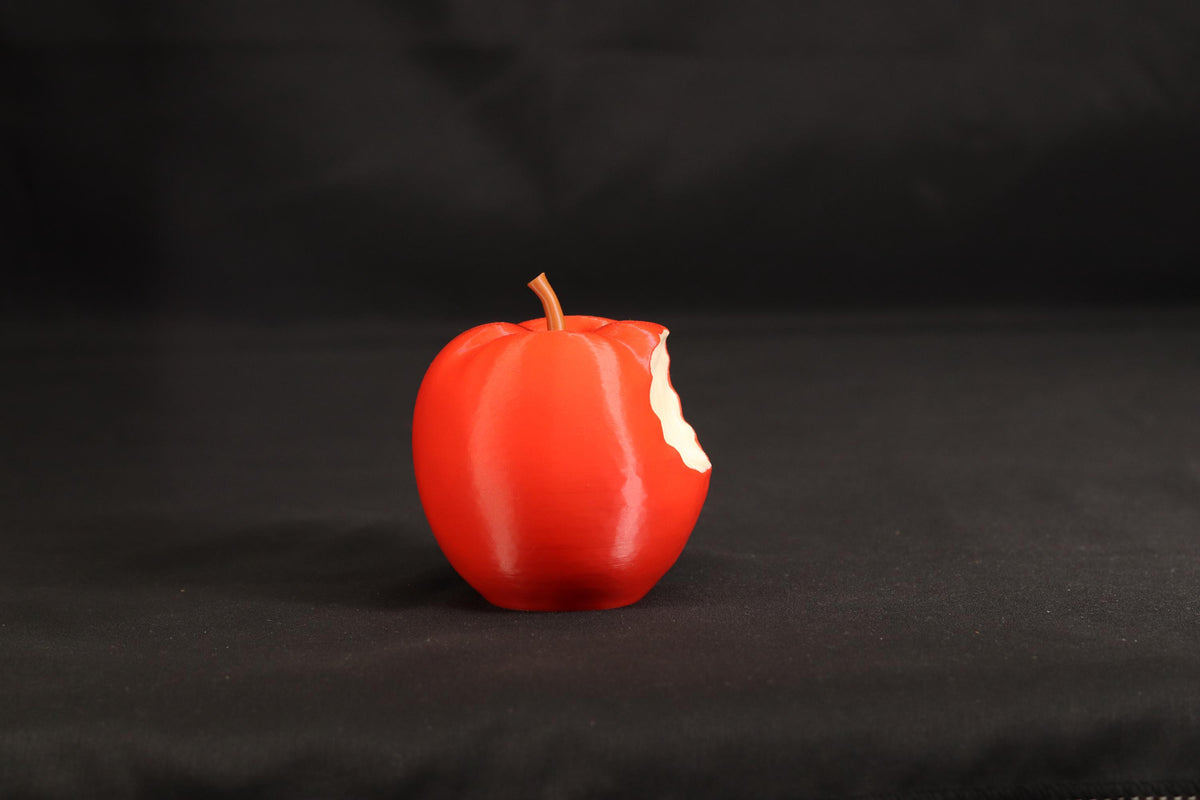 Bitten Apple Decor Fairy Tale Display Halloween Shelf Decoration
