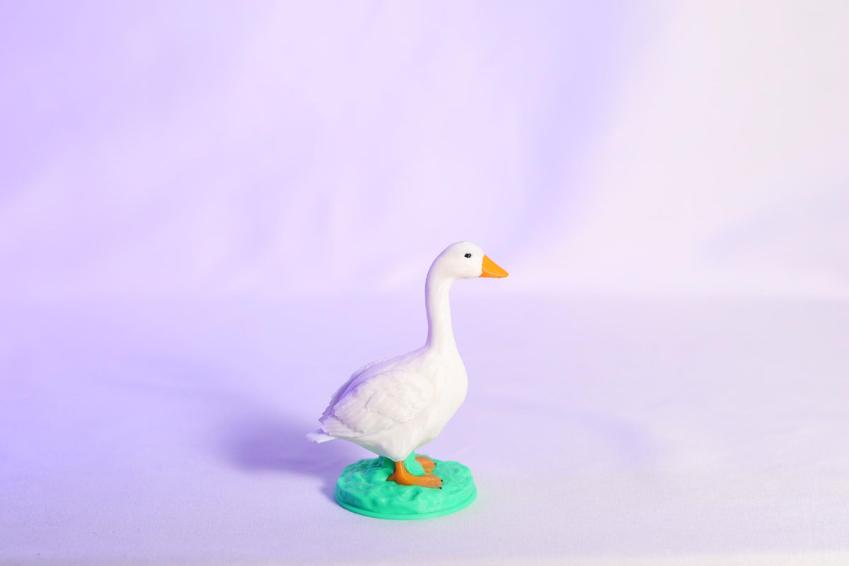 Desk Goose Sculpture Office Decor Home Gift Animal Figurine