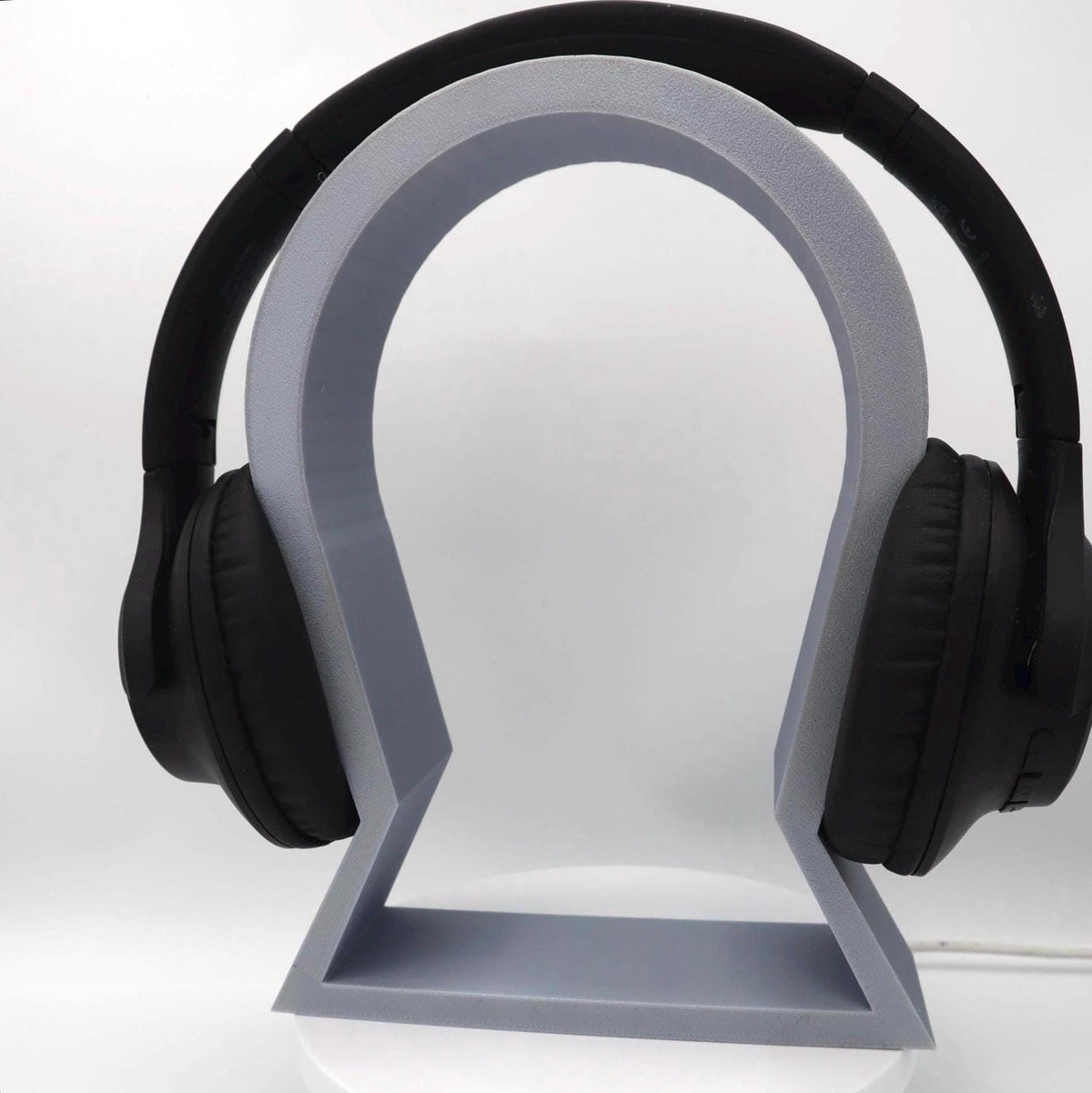 Headphone Stand Sleek and Modern Design Jesus Fish Headset Holder Perfect Desk Organization Unique Audio Accessory Display Stand Goldfish