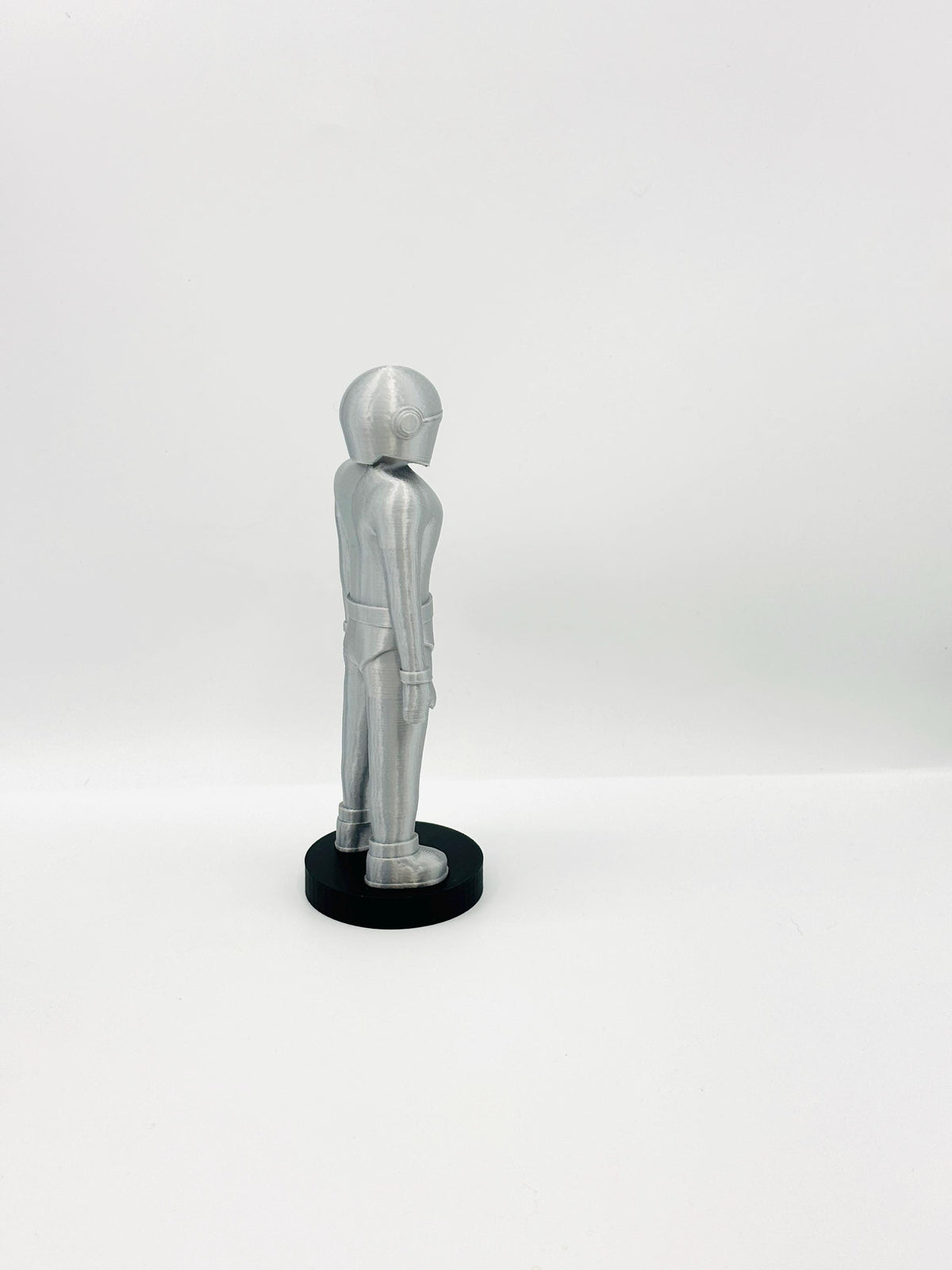 Gort The Robot With Base The Day the Earth Stood Still SciFi Figure Klaatu Barada Nikto Collectible Robot Perfect Gift for SciFi Fans Robot