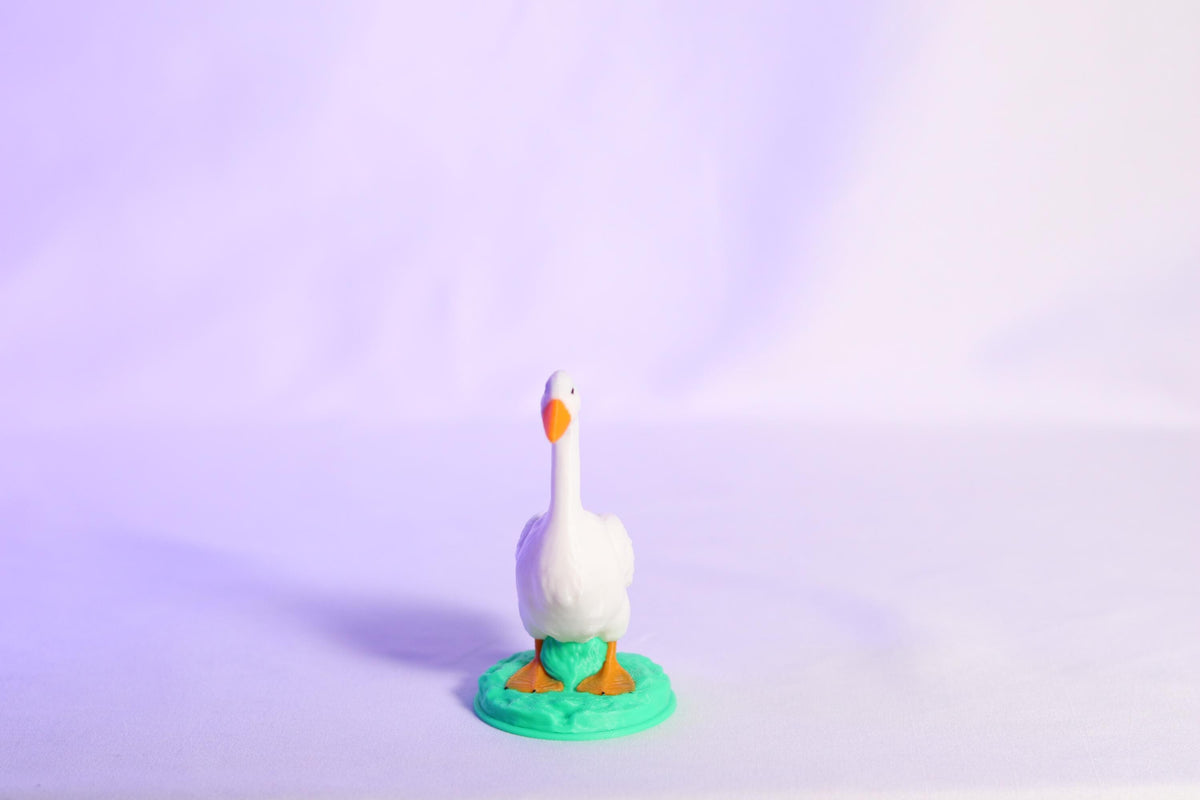 Desk Goose Sculpture Office Decor Home Gift Animal Figurine