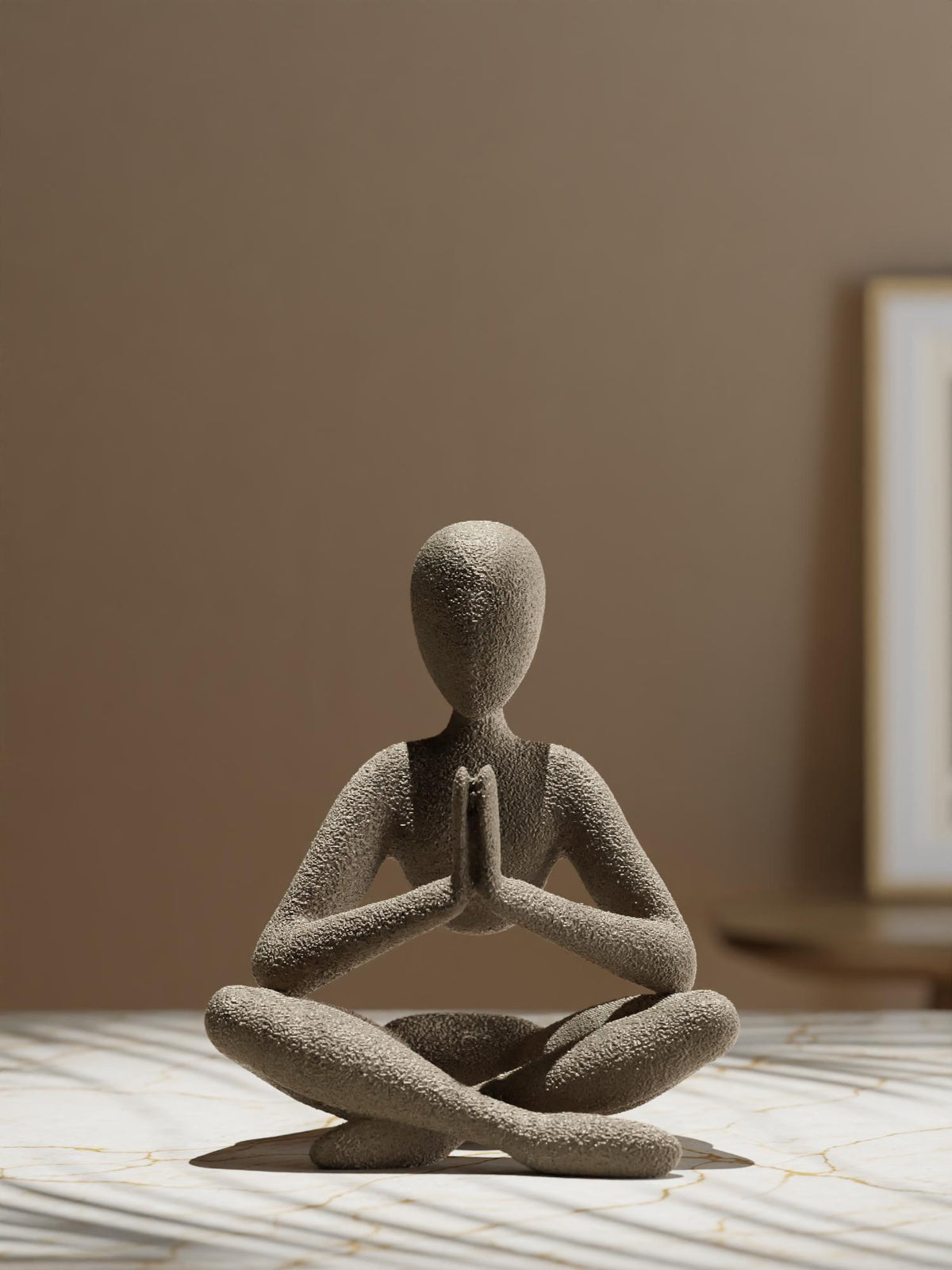NObody Prayer Minimalist Contemplative Sculptural Figurine