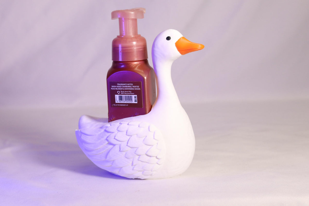 Goose Soap Holder for Bath and Body Works Foaming Soap Farmhouse Sink Decor