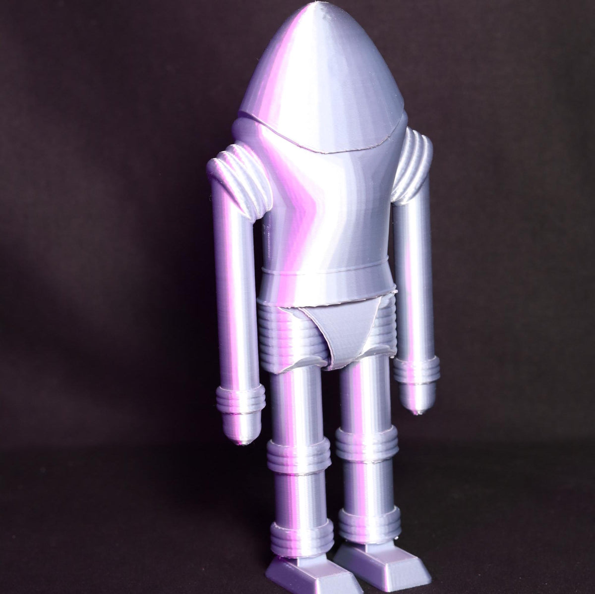 Earth vs the Flying Saucers Robot Figure Retro Sci Fi Movie Collectible