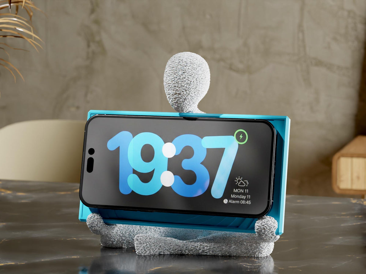 NOBody Smartphone Holder V2 Modern Figurine Desk Accessory