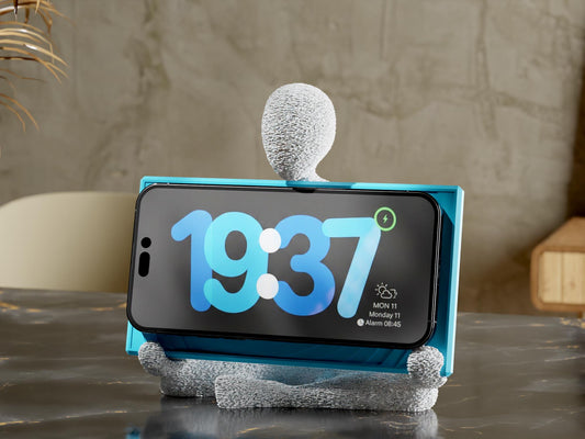 NOBody Smartphone Holder V2 Modern Figurine Desk Accessory