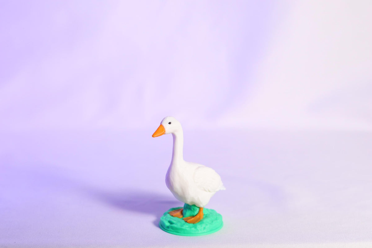 Desk Goose Sculpture Office Decor Home Gift Animal Figurine
