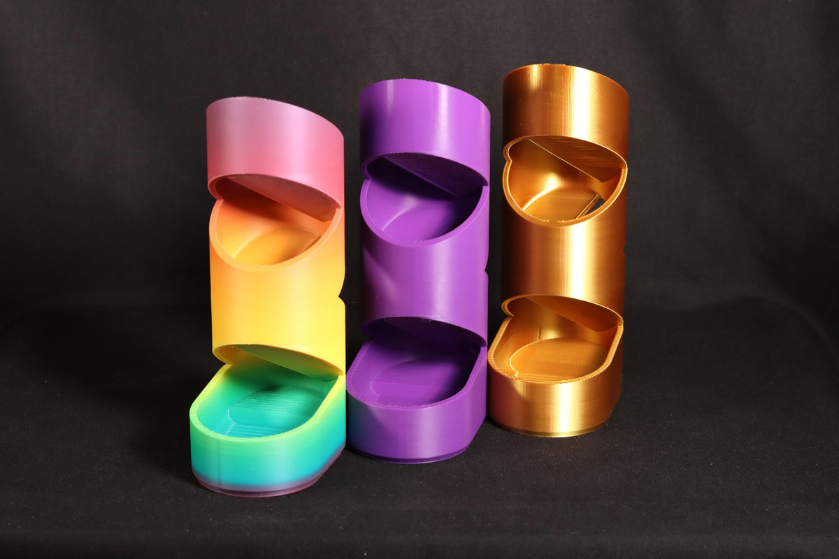 Spiral Dice Tower, 3D Printed RPG Gaming Accessory