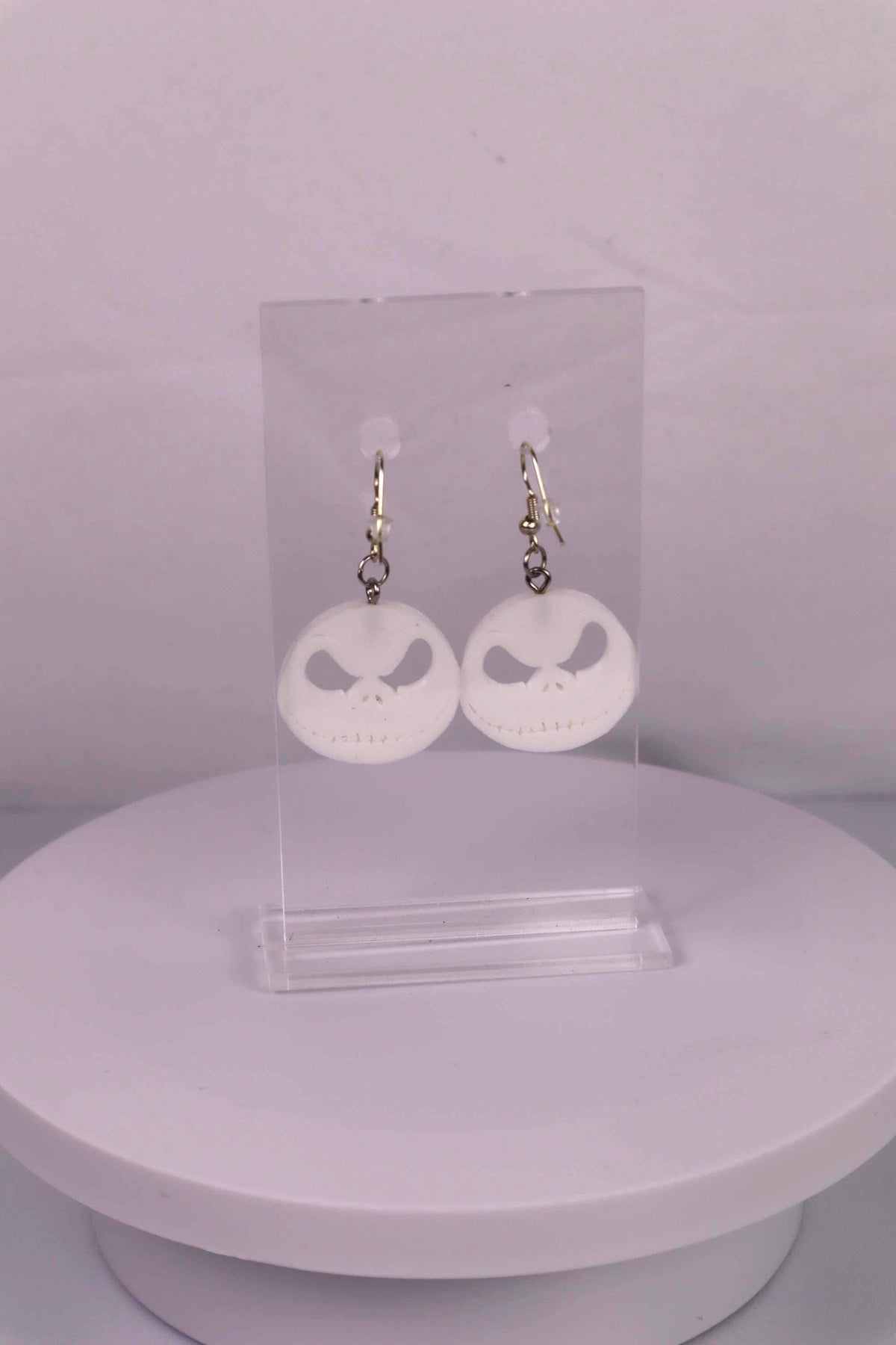 Jack Skellington Earrings, Nightmare Before Christmas Halloween Accessory