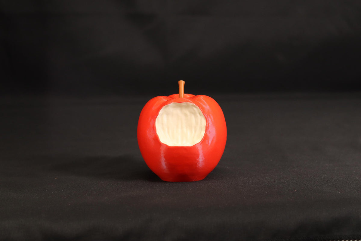 Bitten Apple Decor Fairy Tale Display Halloween Shelf Decoration