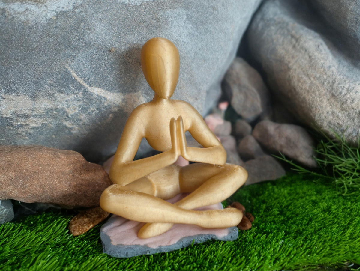 NObody Prayer Minimalist Contemplative Sculptural Figurine