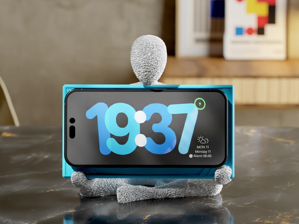 NOBody Smartphone Holder V2 Modern Figurine Desk Accessory