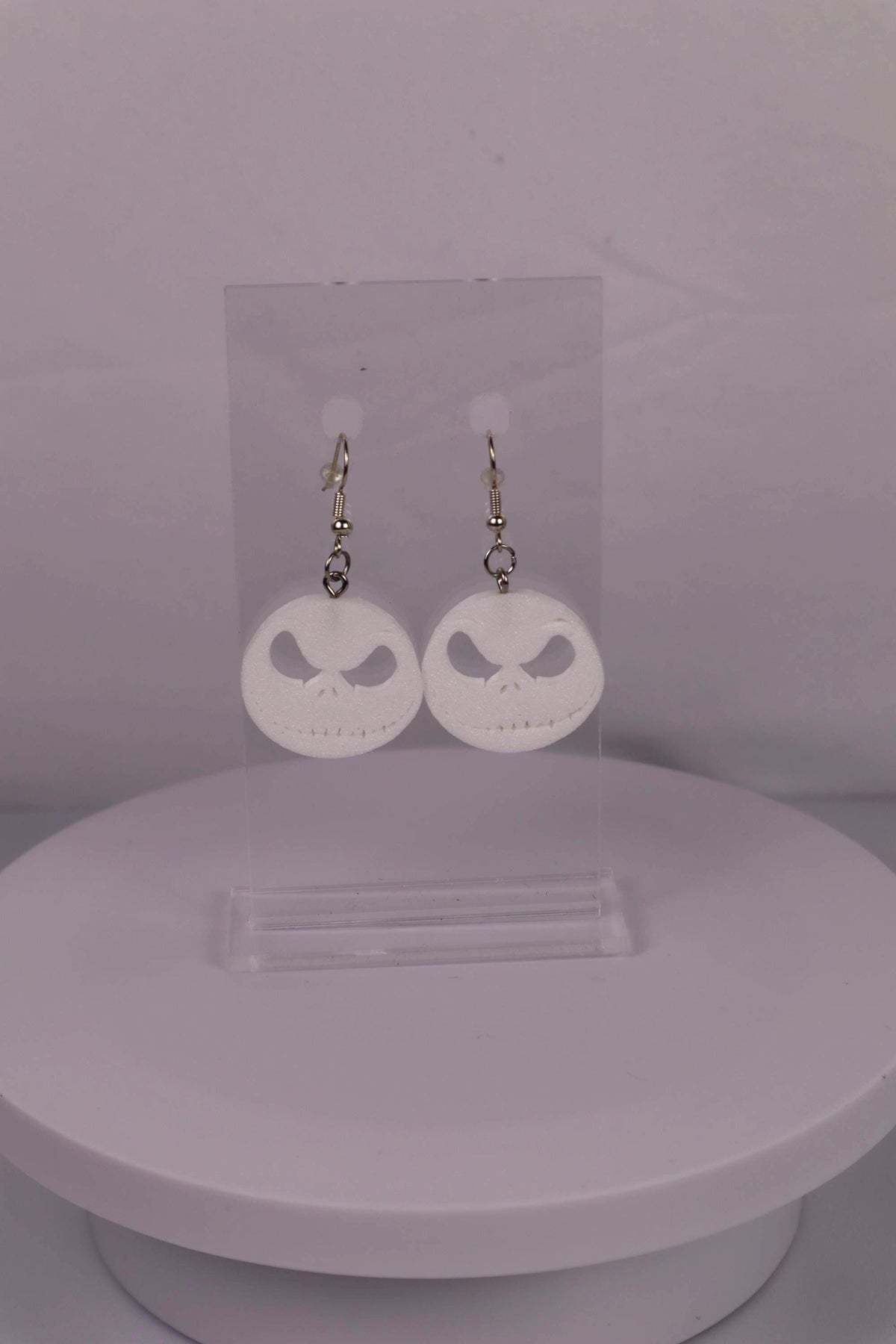 Jack Skellington Earrings, Nightmare Before Christmas Halloween Accessory