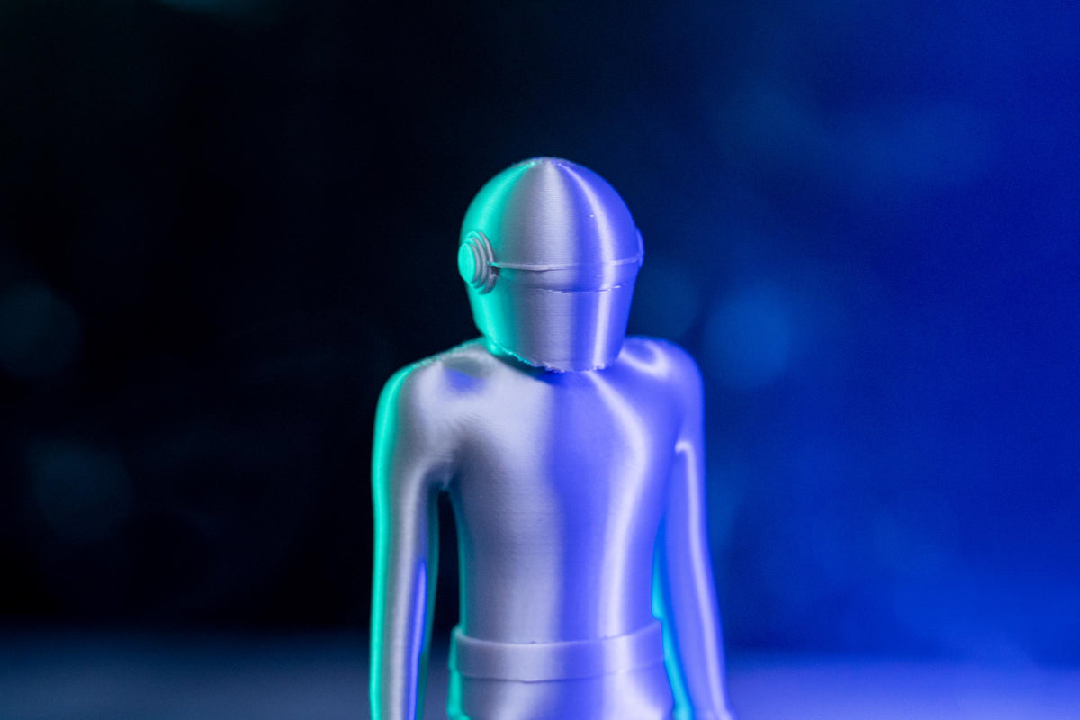 Gort The Robot The Day the Earth Stood Still Sci-Fi Figure Klaatu Barada Nikto Collectible 4 Inch Robot Toy