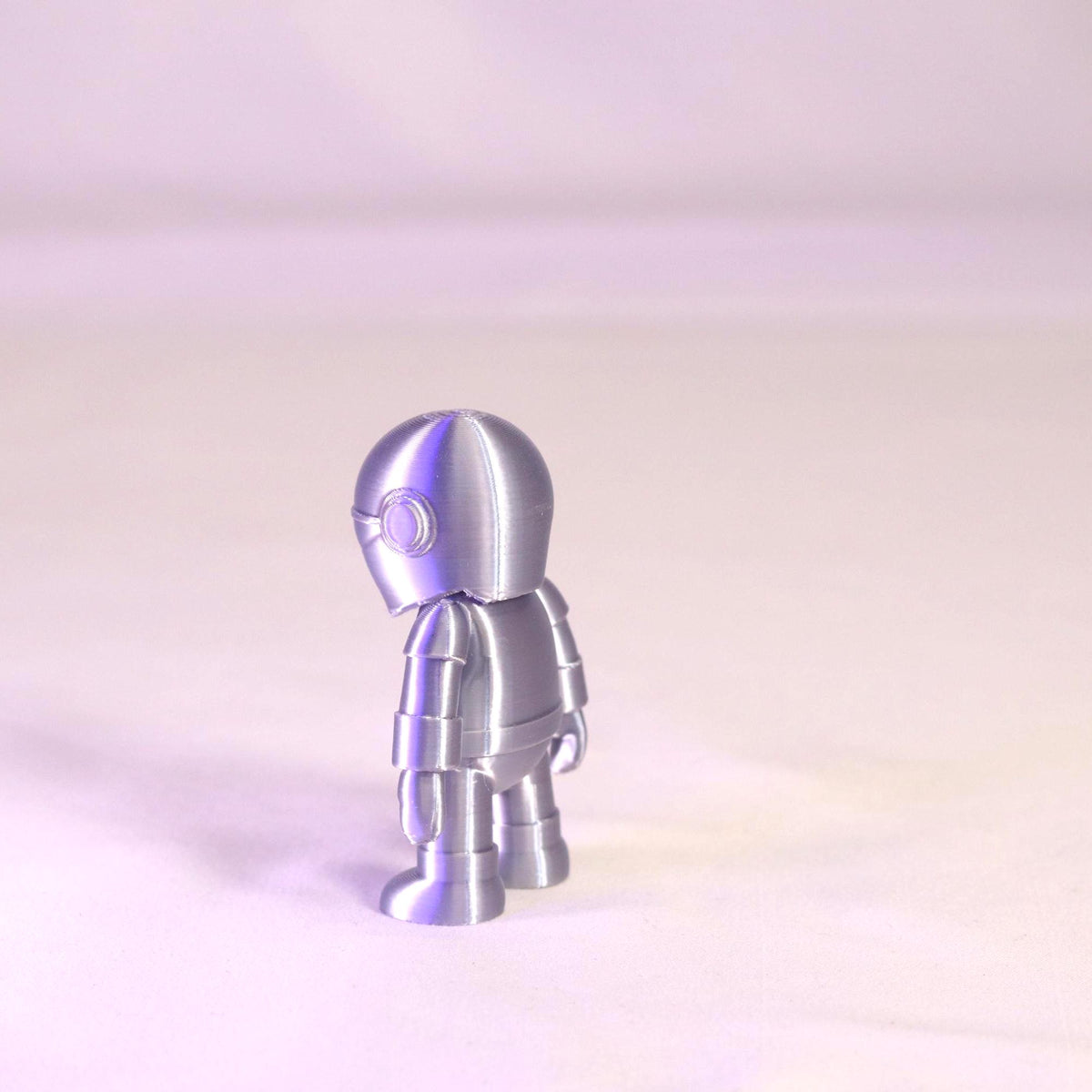 Gort The Robot Chibi Robot Figure Retro Sci Fi Desk Decor Collectible