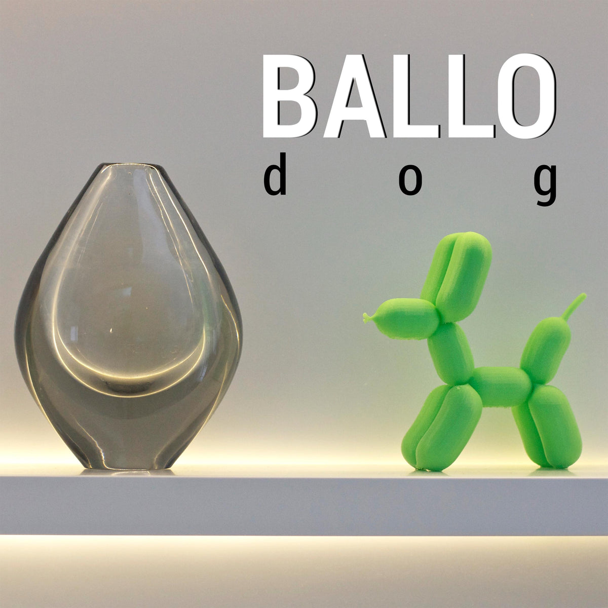 Balloon Dog Sculpture Balloon Animal Statue Modern Home Decor Pop Art Inspired Gift