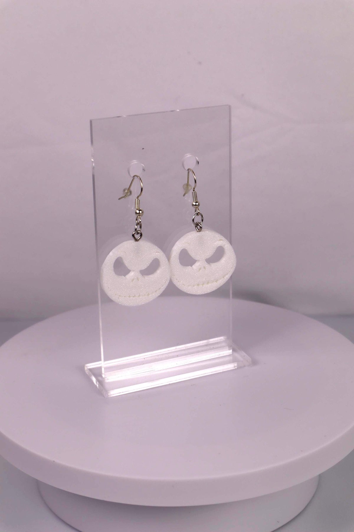 Jack Skellington Earrings, Nightmare Before Christmas Halloween Accessory