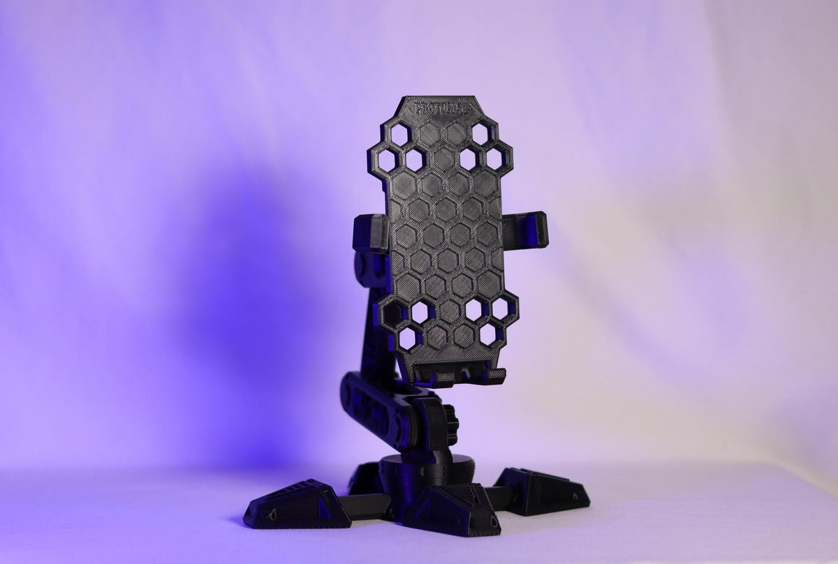 RoboArm Phone Holder: Futuristic 3D Printed Desk Accessory