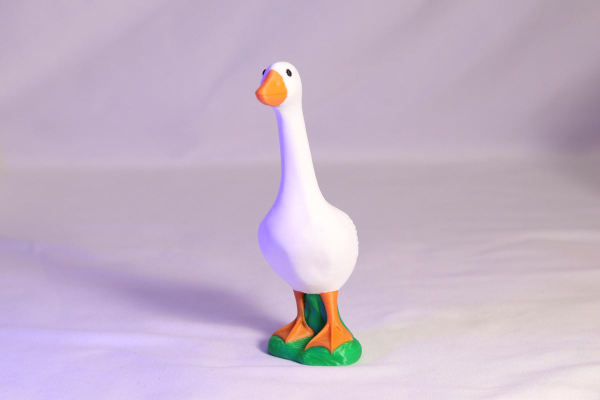 Desk Goose Sculpture Animal Decor Office Gift Home Display