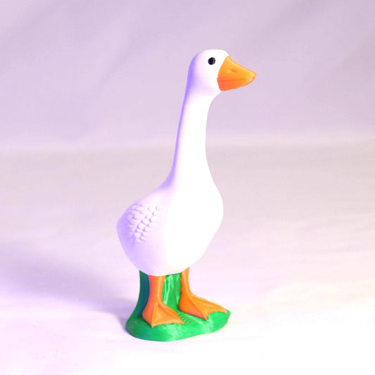 Desk Goose Sculpture Animal Decor Office Gift Home Display