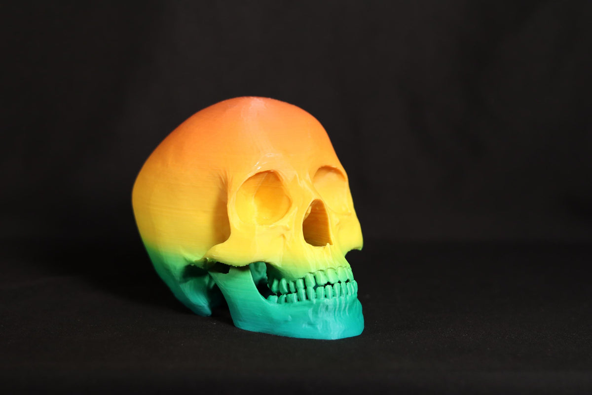 Gothic Skull Figurine: Detailed Model, Halloween Home Office Decor