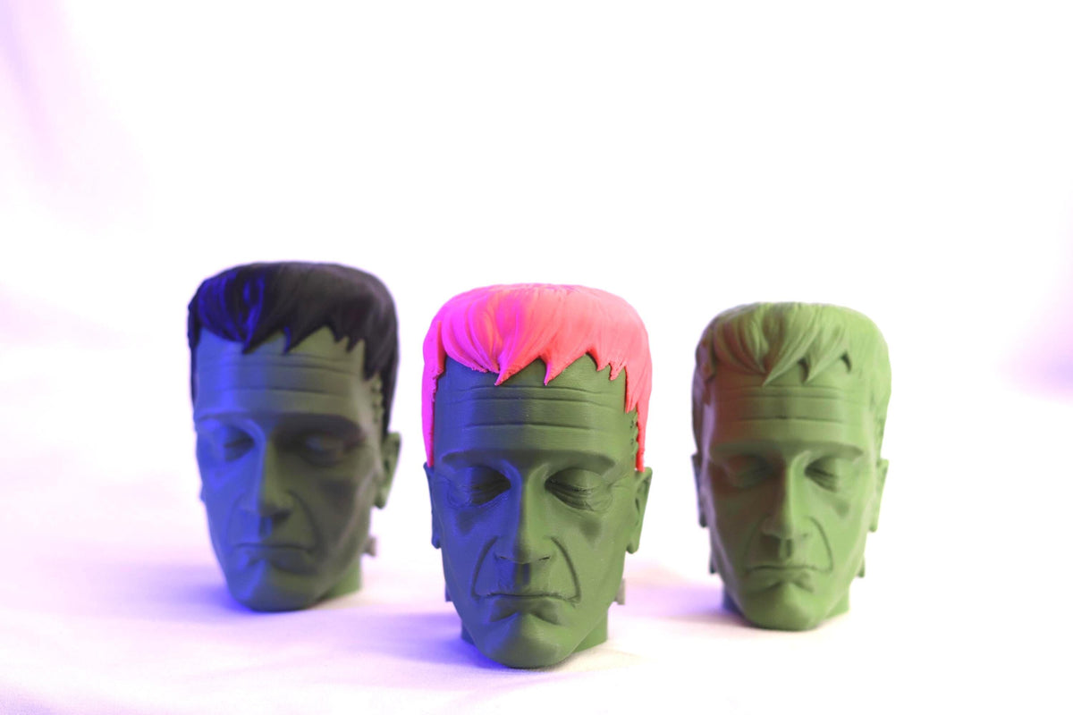 Frankenstein Monster Headphone Stand Gothic Desk Decor Horror Figure