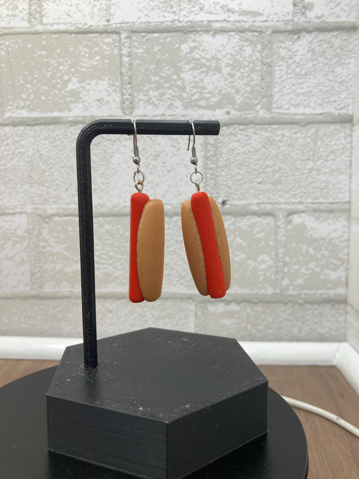 Hotdog Earrings: Fun Food Dangle Earrings for Foodies