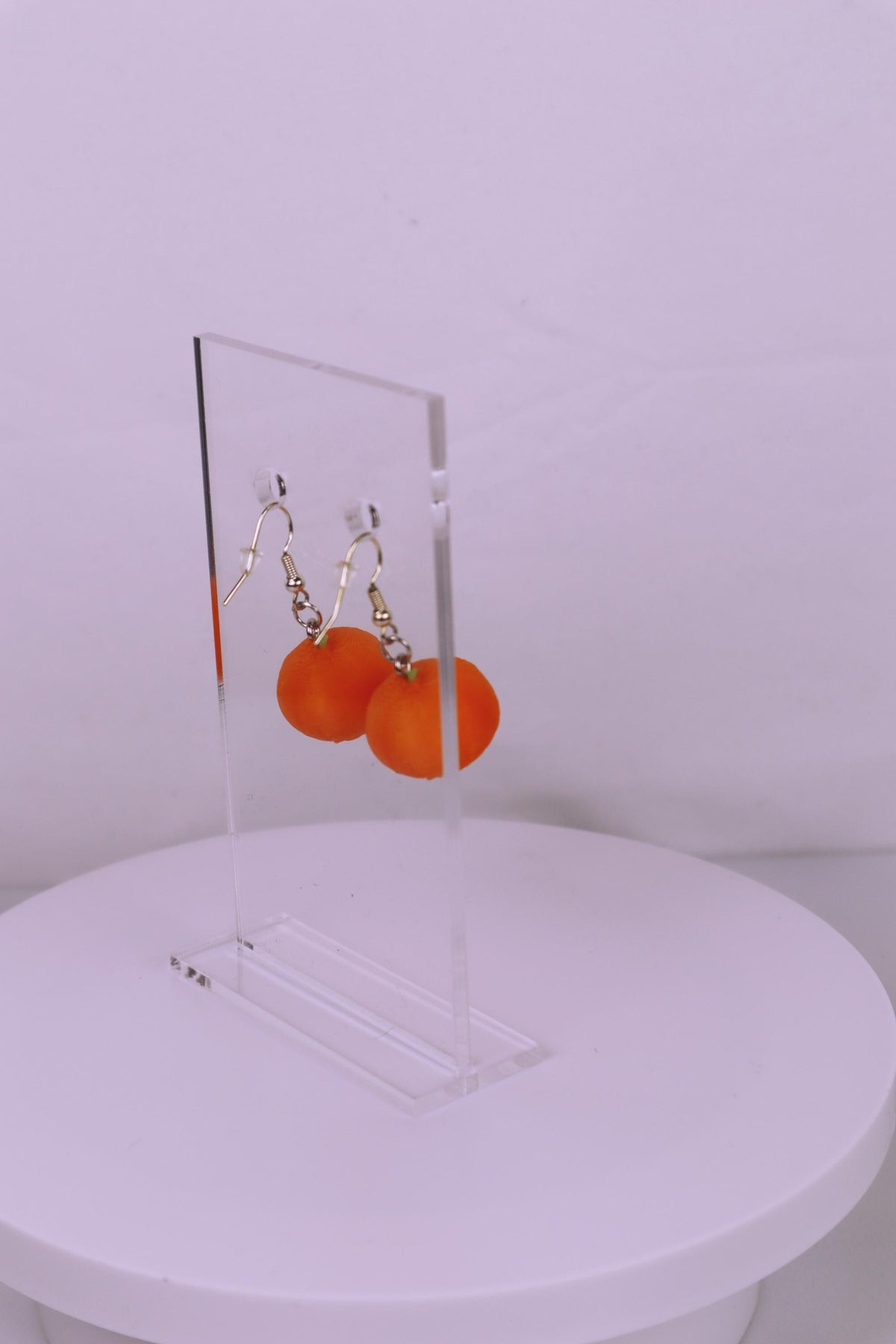 3D Printed Jack-o'-lantern Earrings, Spooky Halloween Jewelry