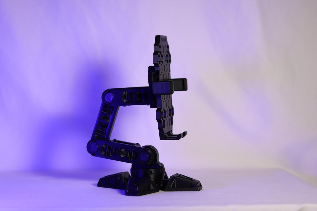 RoboArm Phone Holder: Futuristic 3D Printed Desk Accessory