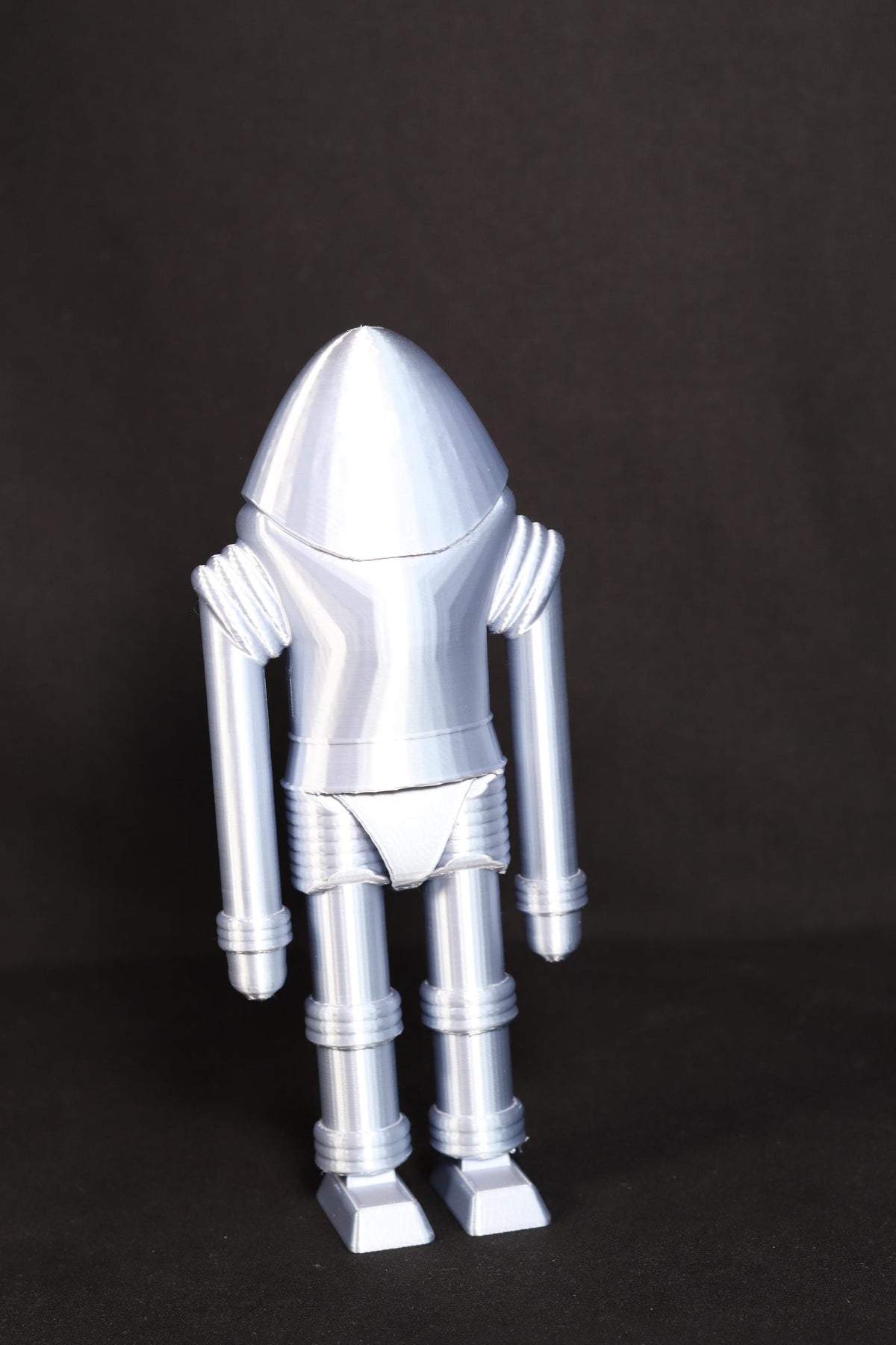 Earth vs the Flying Saucers Robot Figure Retro Sci Fi Movie Collectible