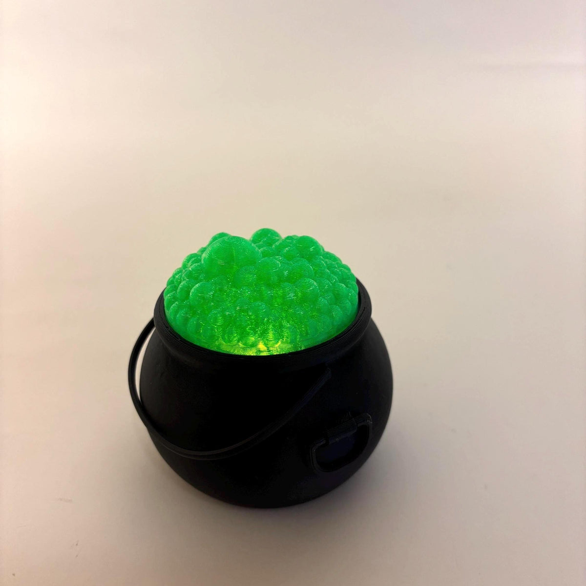 Cauldron Night Light Halloween Décor Witchy LED Lamp