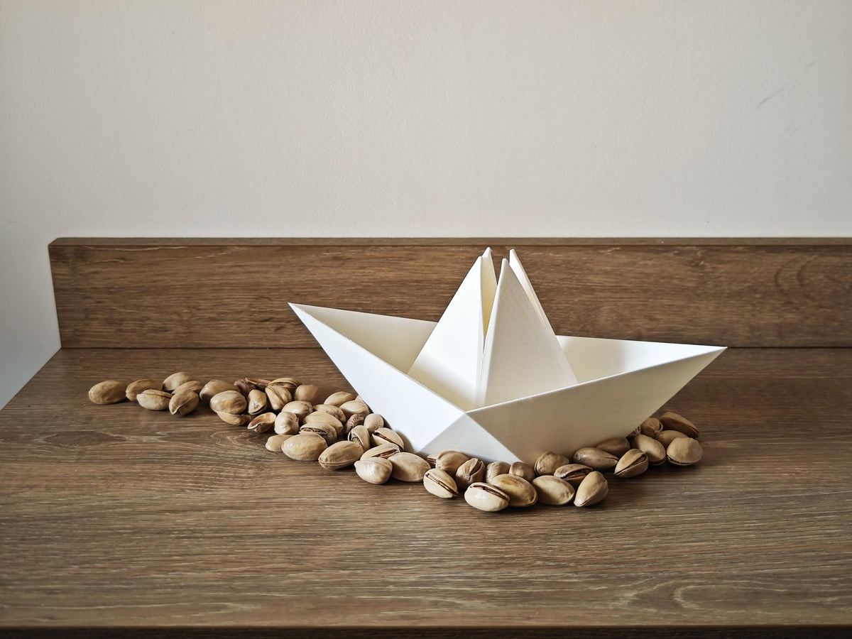 PipaShip Snack Bowl Two-in-One Boat Design for Shell Snacks