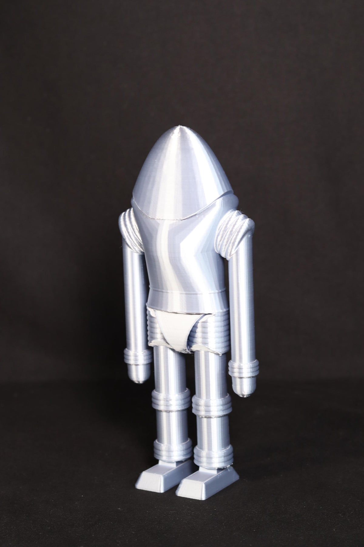 Earth vs the Flying Saucers Robot Figure Retro Sci Fi Movie Collectible