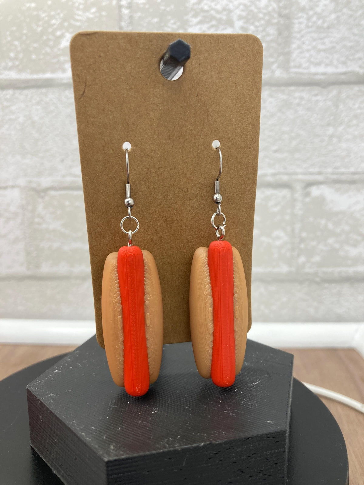 Hotdog Earrings: Fun Food Dangle Earrings for Foodies