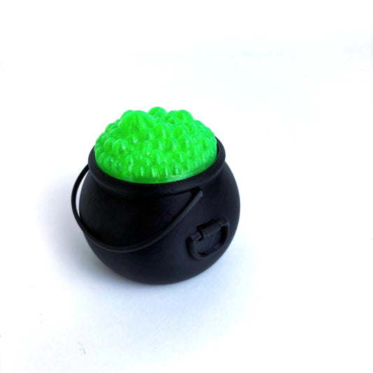 Cauldron Night Light Halloween Décor Witchy LED Lamp