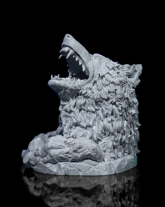 Wolf Dice Tower Tabletop RPG Dice Roller Dungeon Game Accessory