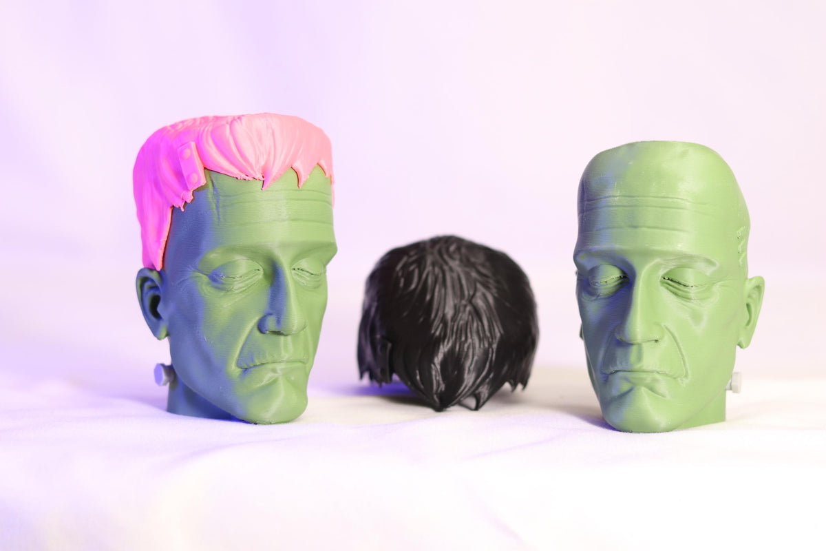 Frankenstein Monster Headphone Stand Gothic Desk Decor Horror Figure