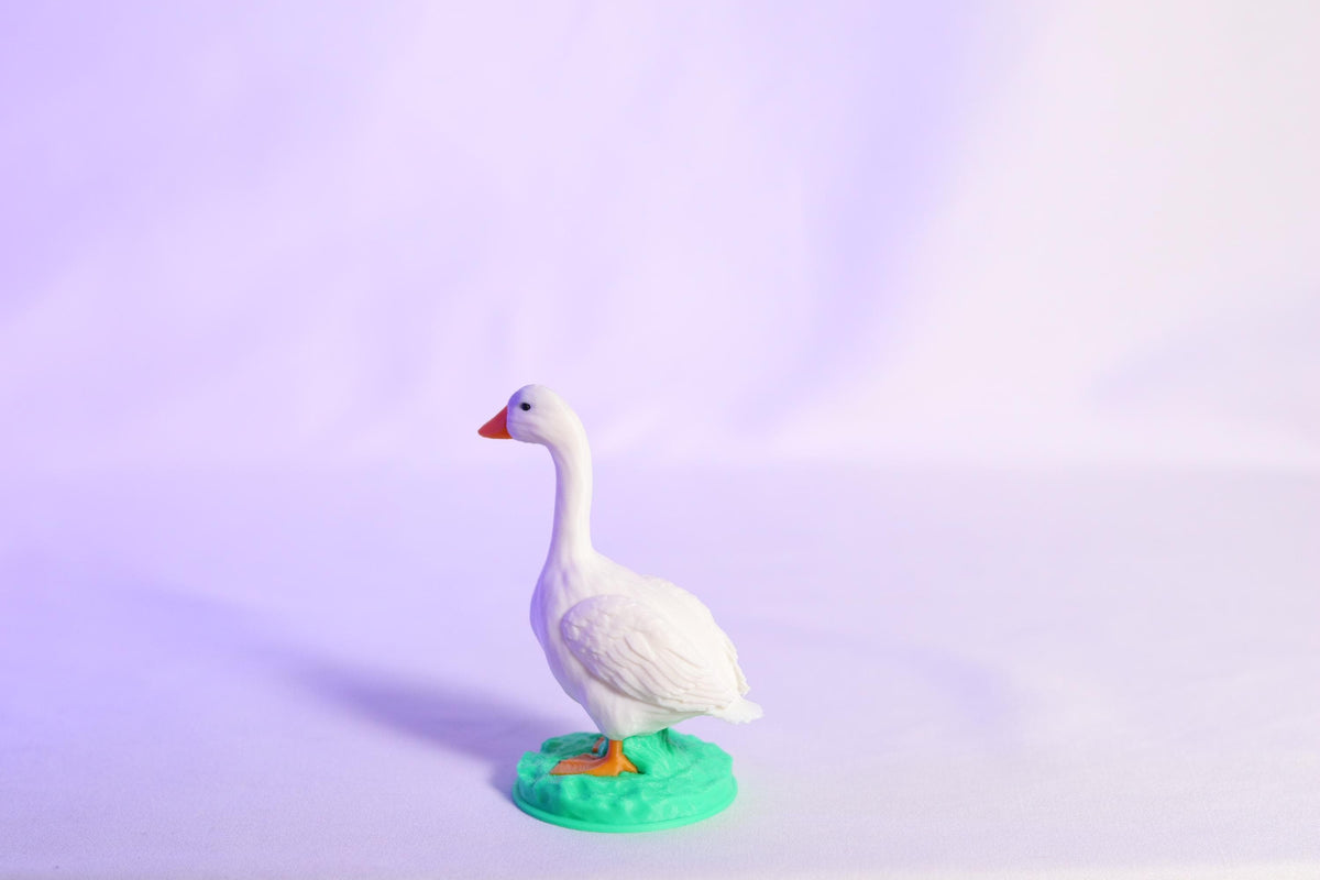Desk Goose Sculpture Office Decor Home Gift Animal Figurine