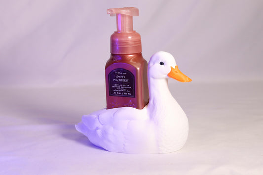 Duck Soap Holder for Bath and Body Works Foaming Soap Bottle Farmhouse Sink Decor