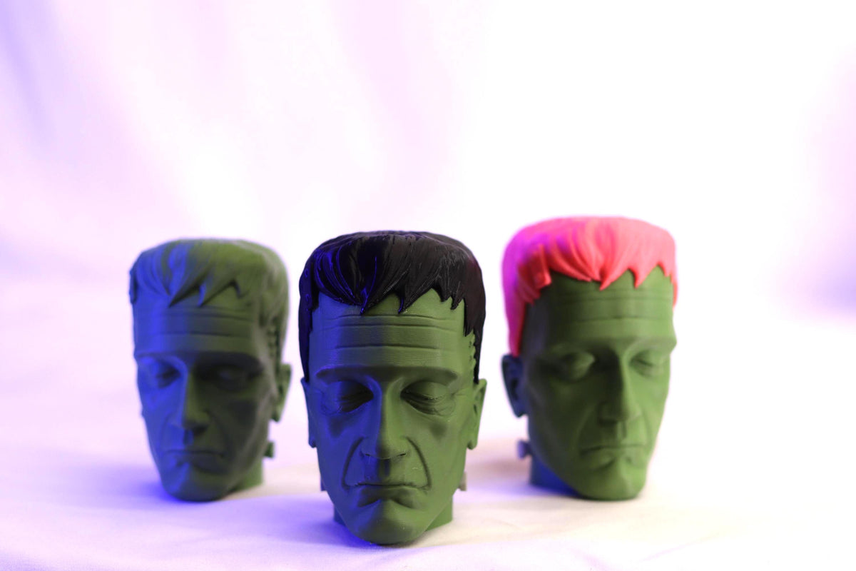 Frankenstein Monster Headphone Stand Gothic Desk Decor Horror Figure
