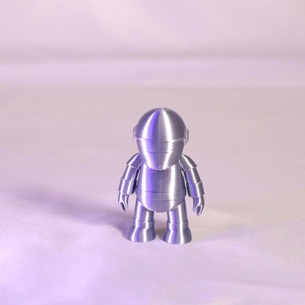 Gort The Robot Chibi Robot Figure Retro Sci Fi Desk Decor Collectible