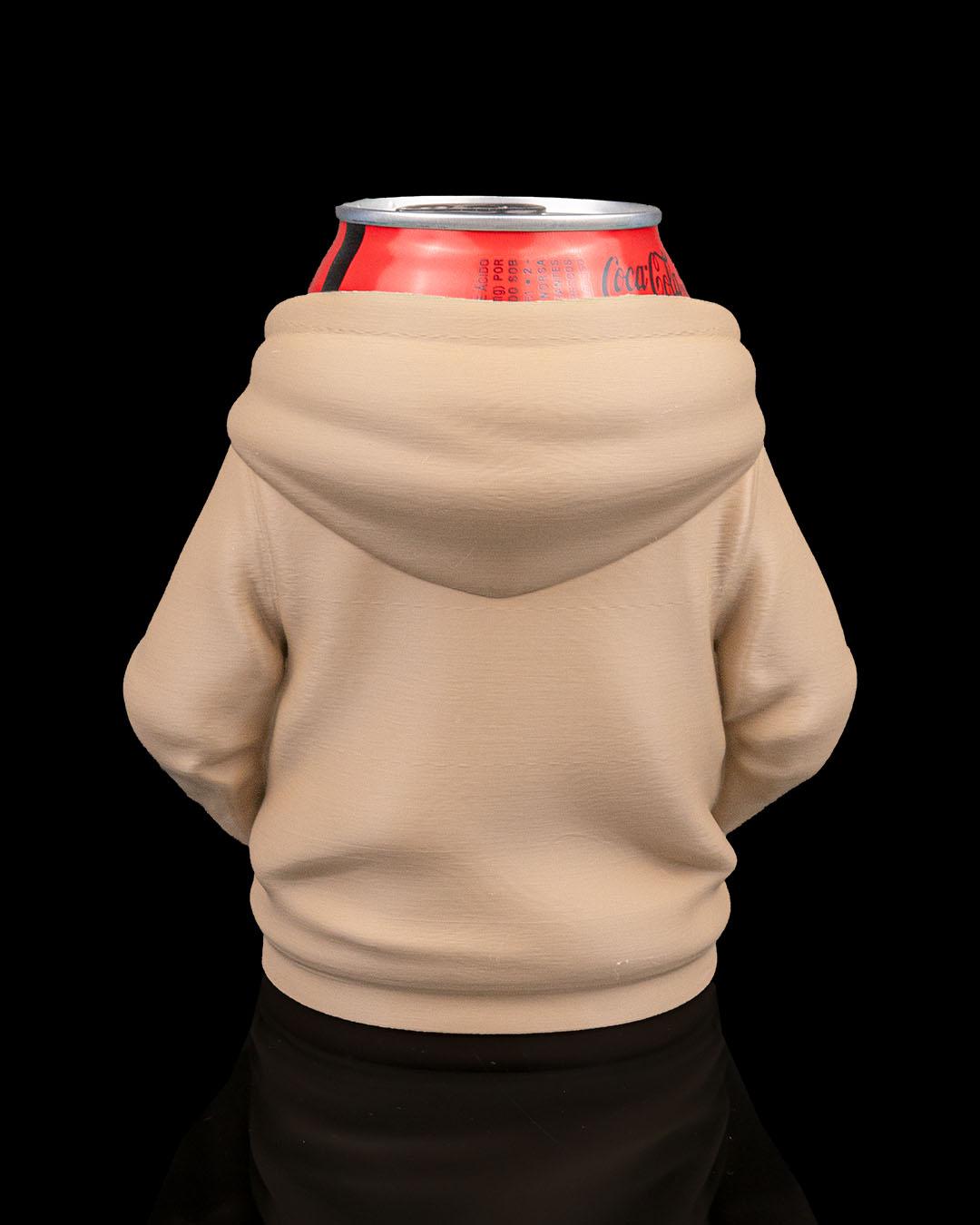 Hoodie Soda Can Holder Funny Drink Sleeve for 12oz Cans