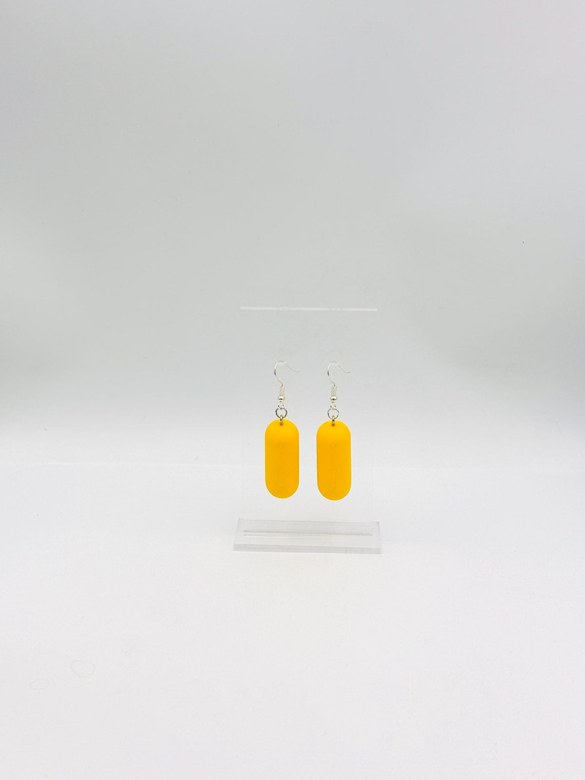 Twinkie Snack Cake Earrings Fun Food Jewelry Novelty Dessert Dangle Earrings