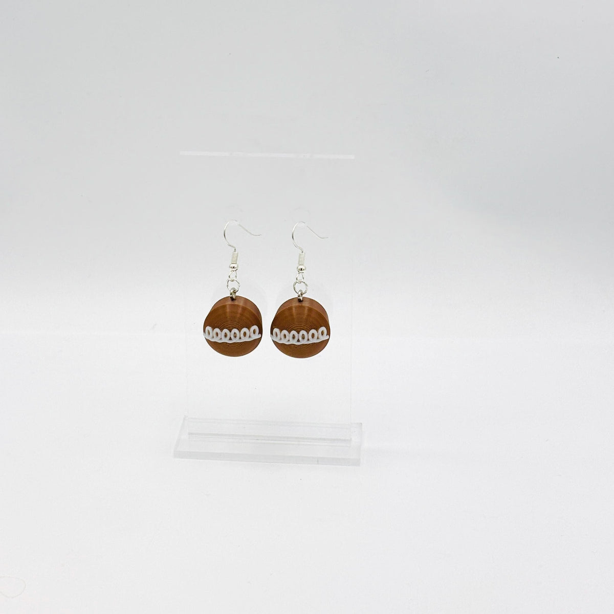 Chocolate Cupcake Earrings Snack Cake Jewelry Novelty Dessert Dangle Earrings